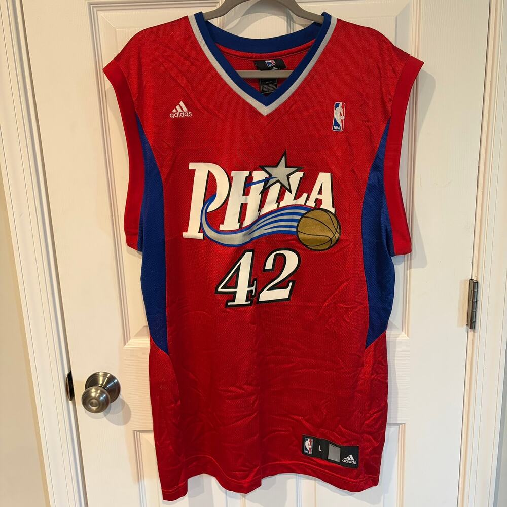 Adidas NBA Phildelphia 76ers Elton Brand Jersey Large